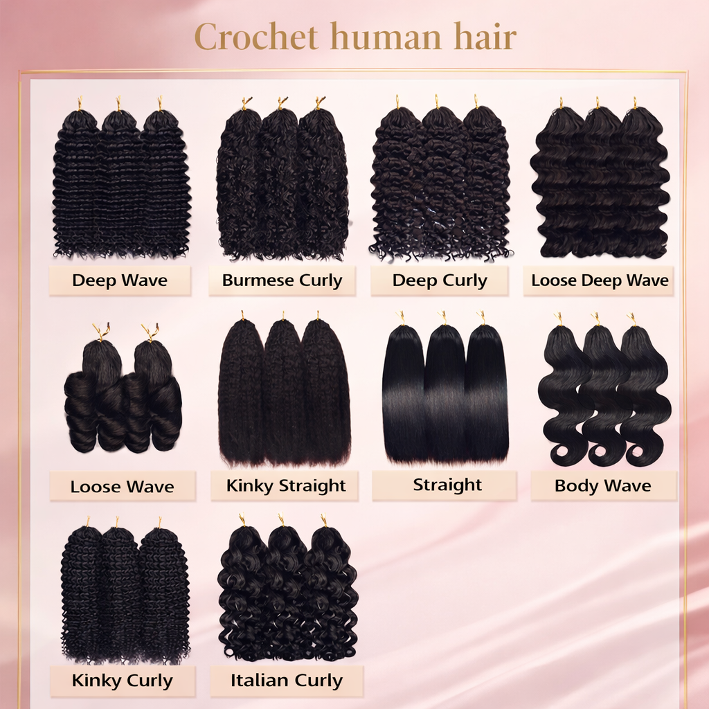 Crochet Human Hair MIRACLYN