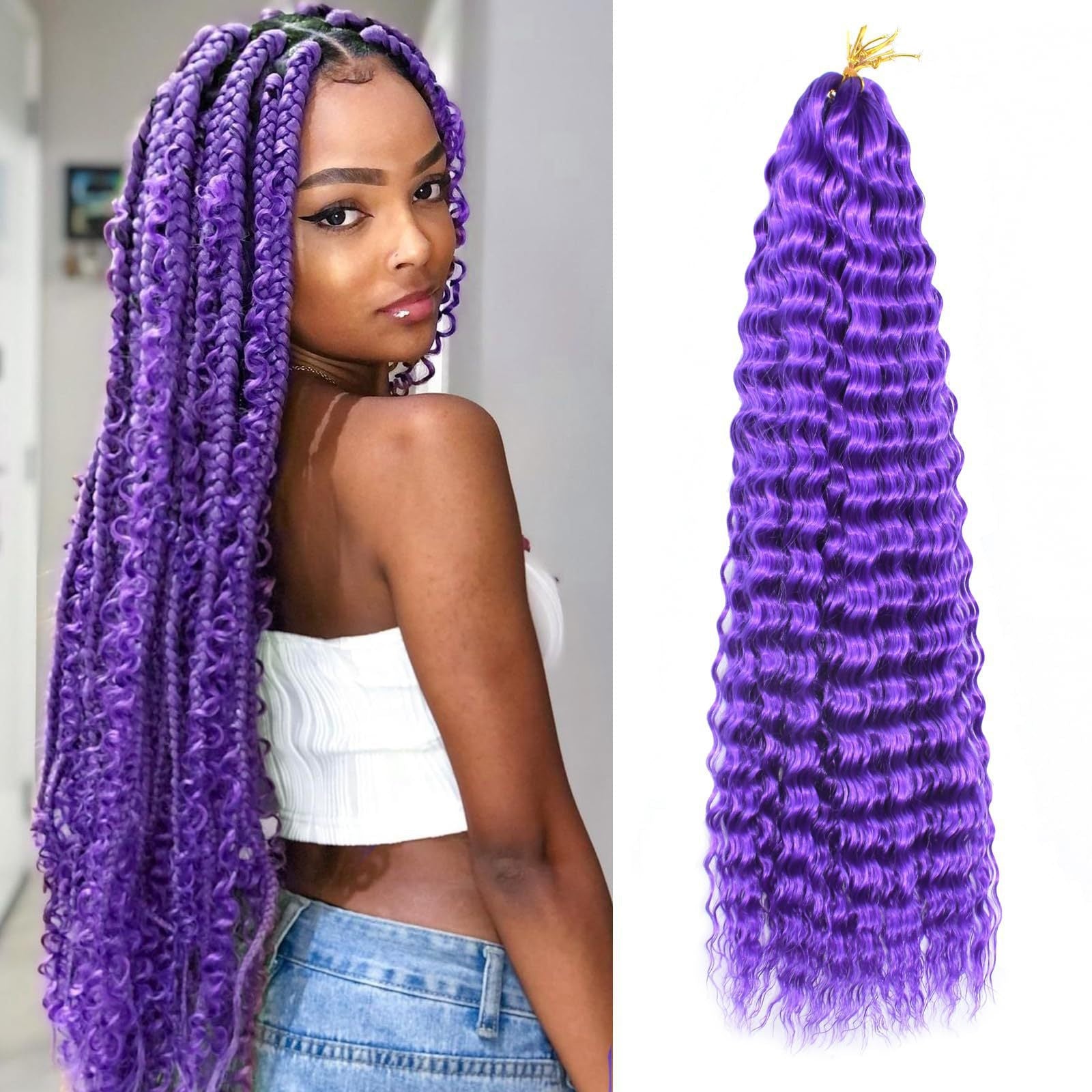 Wavy Crochet Hair MIRACLYN