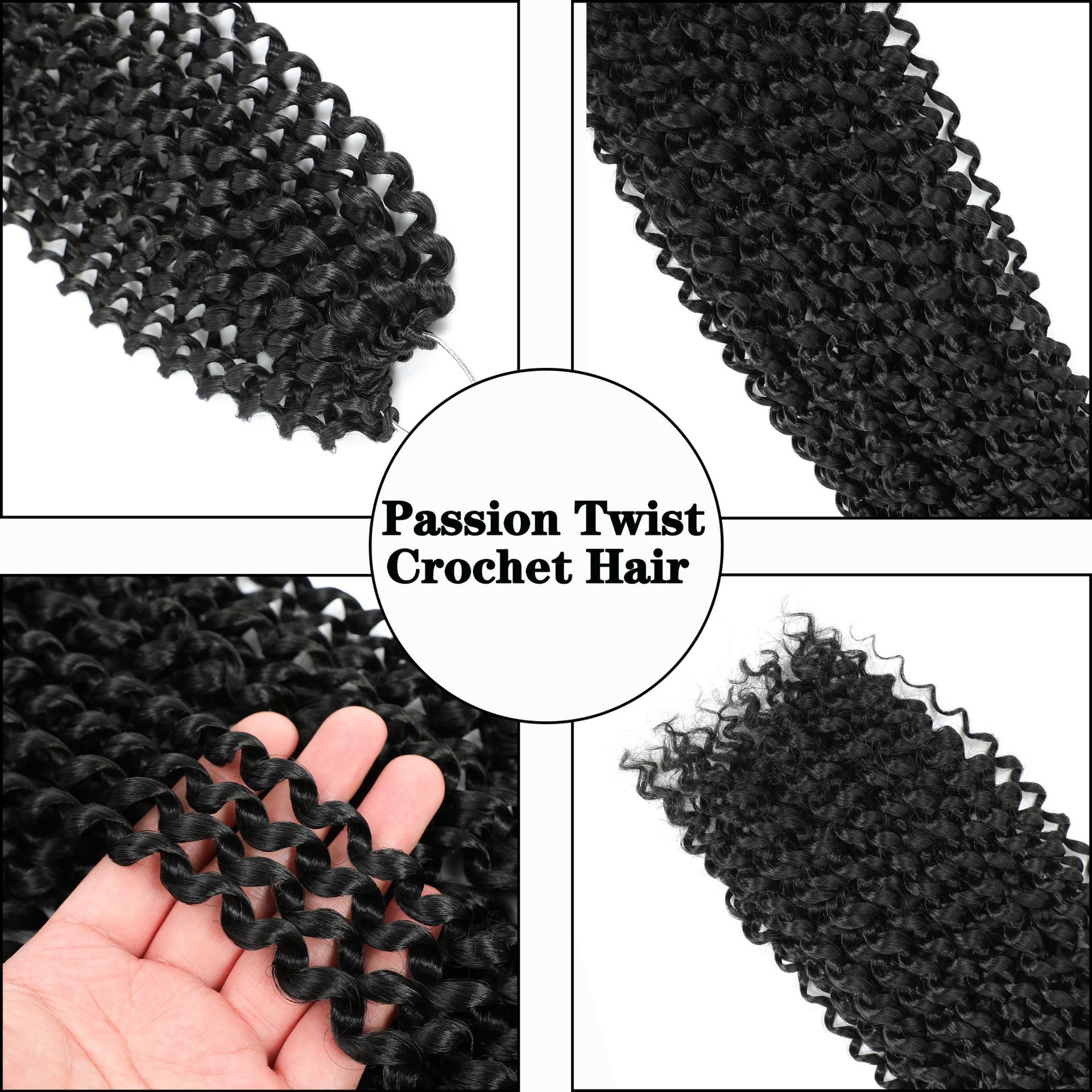 Passion Twist Crochet Hair MIRACLYN