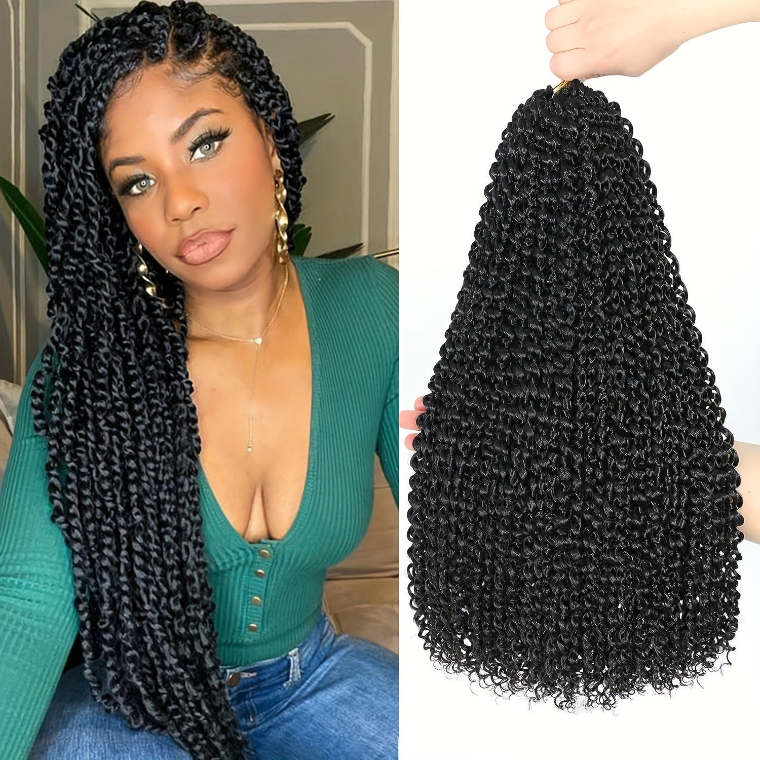 Passion Twist Crochet Hair MIRACLYN