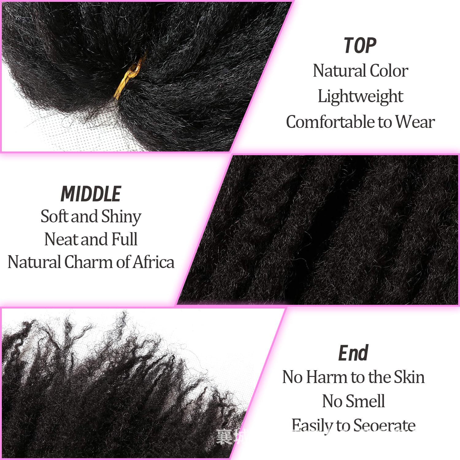 Marley Kinky Crochet Hair MIRACLYN